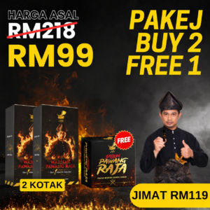 [PROMO] 2 KOTAK (FREE SABUN PAWANG RAJA)